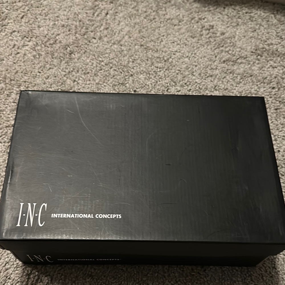 INC Black Shoe Box